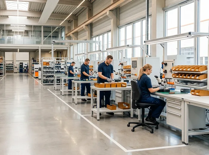 Manufacturing facility cleaning by Sunshine Cleaning